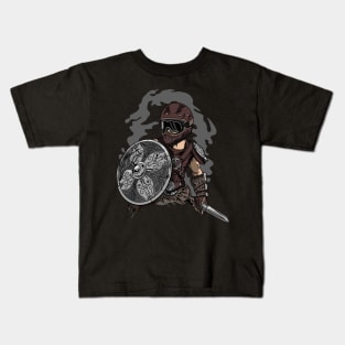 THE BIKER VIKING Kids T-Shirt